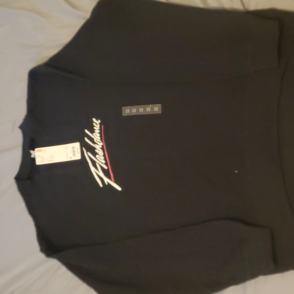 Uniqlo Flashdance Black Sweatshirt (M)